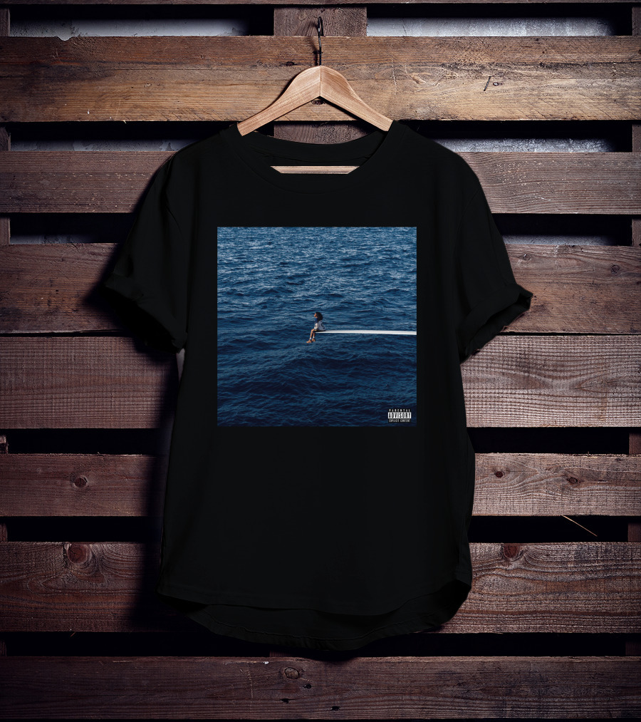 I Survived The Sza Drought SOS Album Cover Ocean T-Shirt