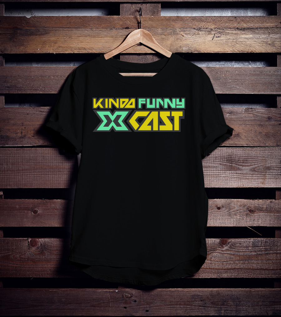 Kinda Funny Xcast Performance Gaming Podcast T-Shirt