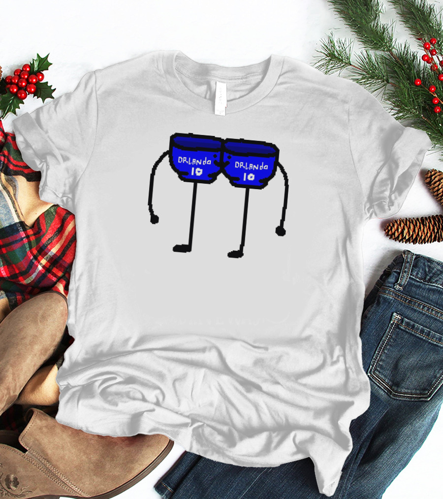 Bowl Bow Orlando Blue Cartoon Figure 10 DRlanda T-Shirt