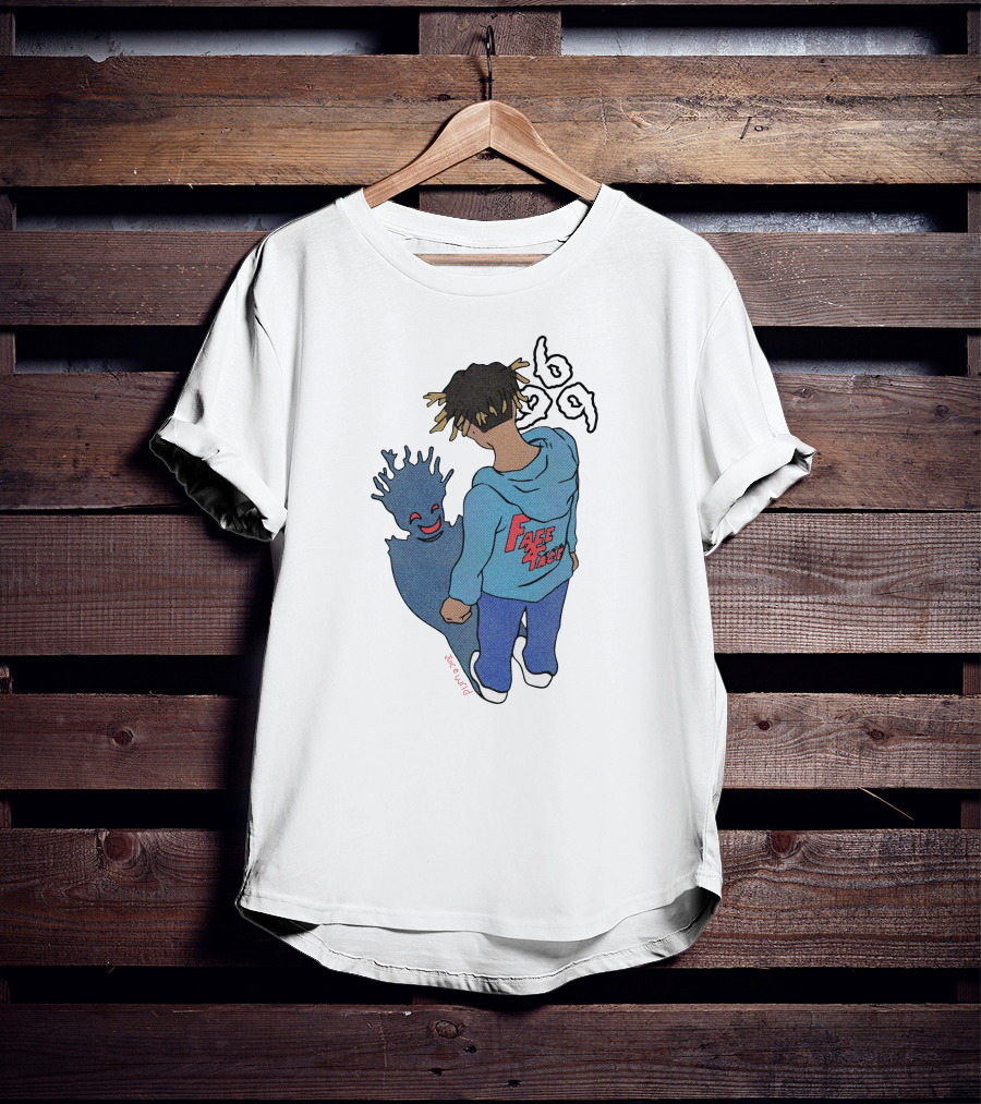 999Club Reflection Face Your Fears 69 Shadow T-Shirt