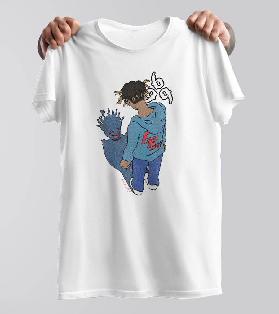 999Club Reflection Face Your Fears 69 Shadow T-Shirt