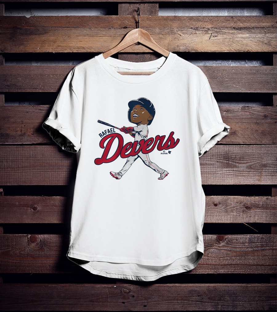 Rafael Devers Baseball Caricature Sports T-Shirt