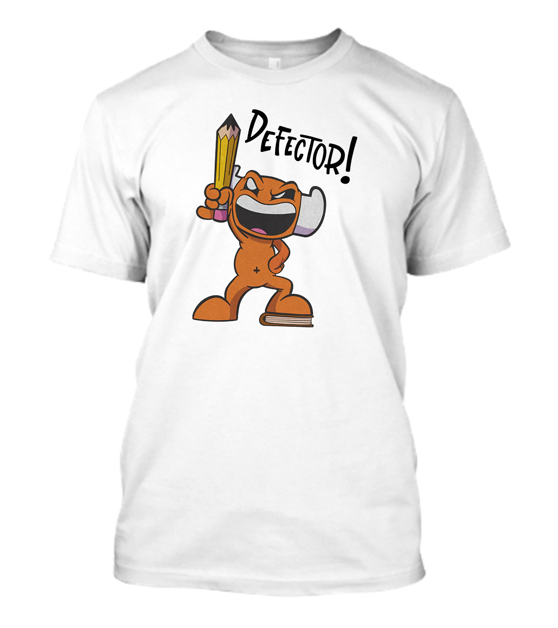 Defector El Toro Merch Character With Pencil T-Shirt