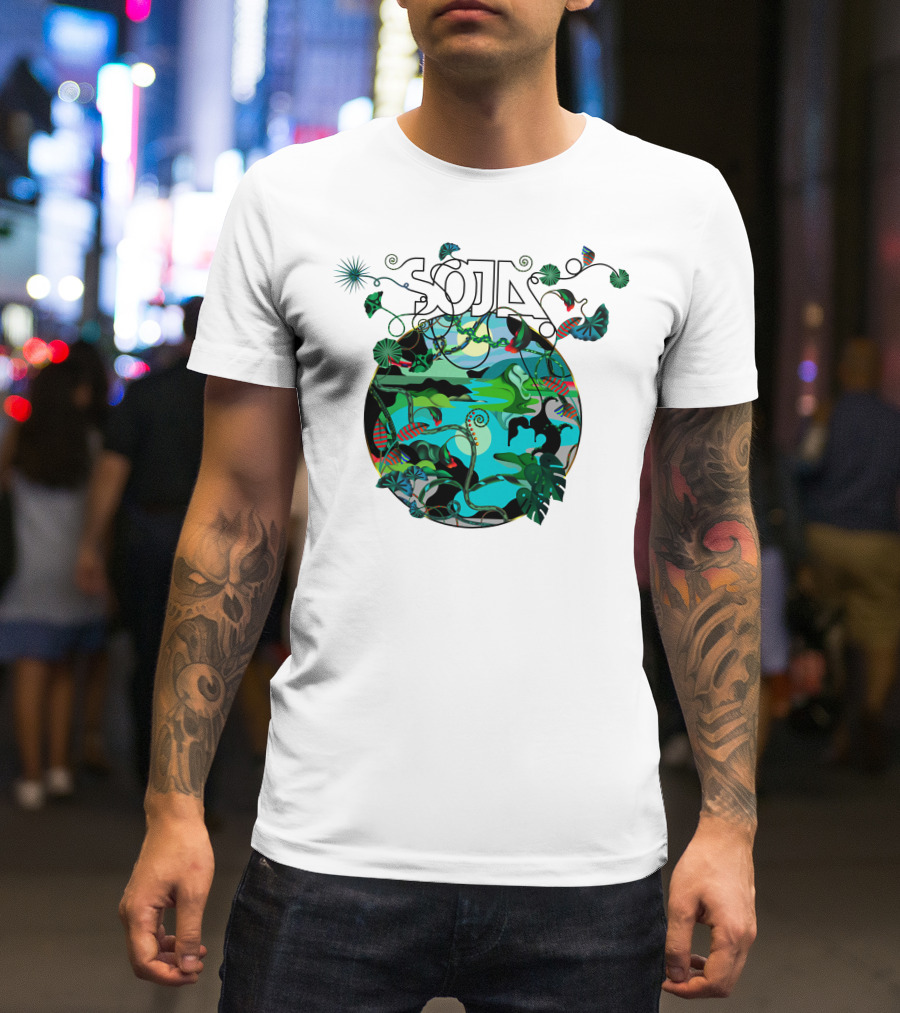 SOJA Earthy Jungle Nature Design Soja Gear T-Shirt