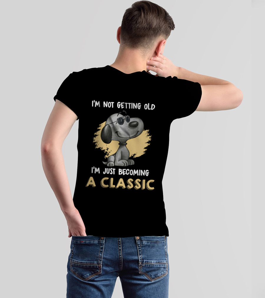 I’m Not Getting Old I’m Just Becoming A Classic Peanuts Snoopy T-Shirt