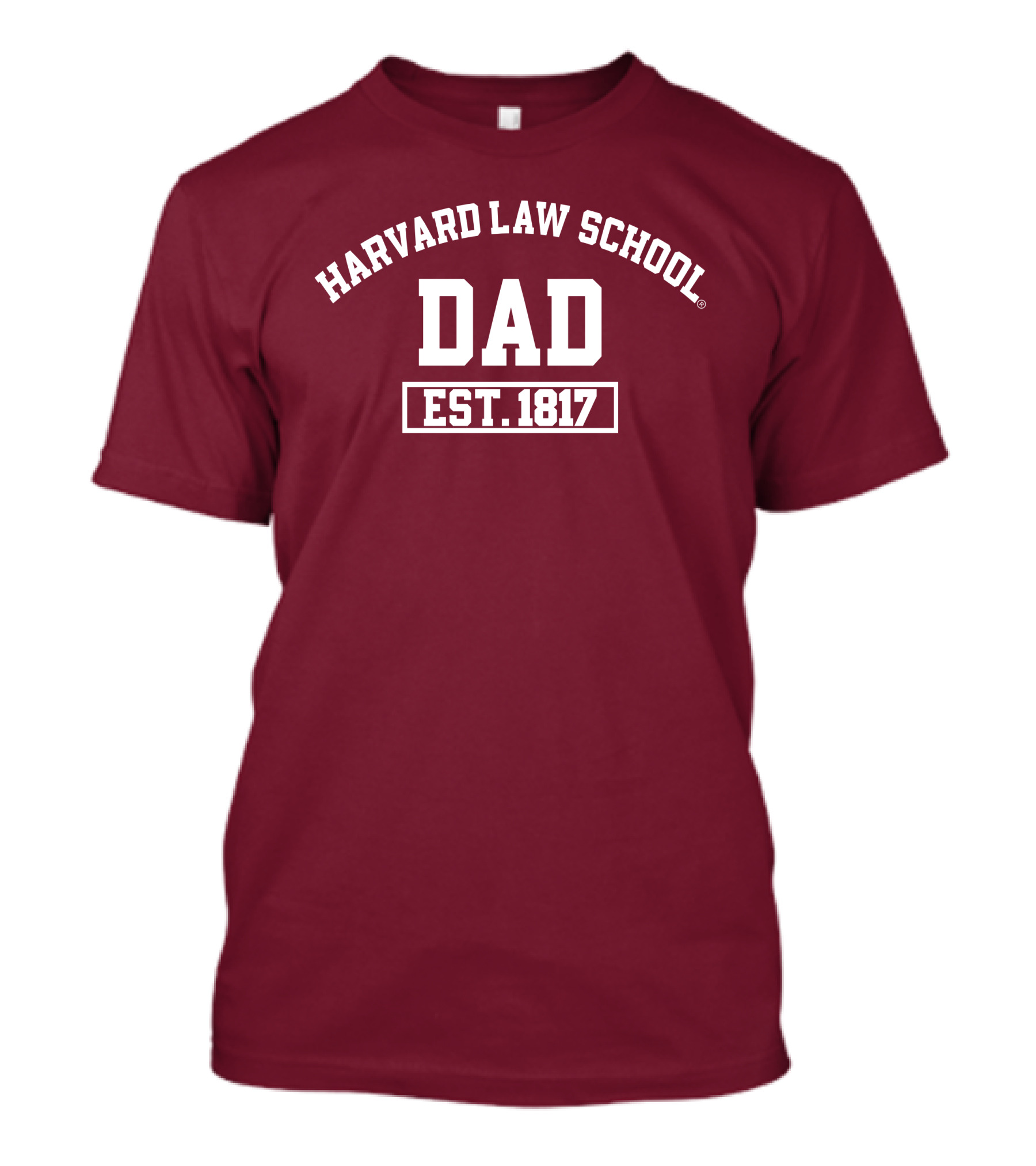 Harvard Law School Dad Est 1817 Aiden Thomas T-Shirt