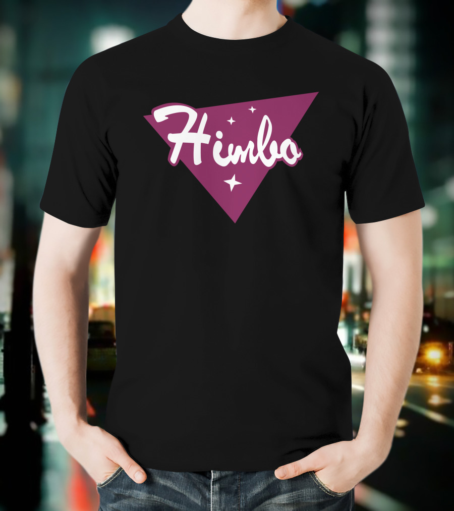 Himbo Triangle Starry Design M J Says Things T-Shirt