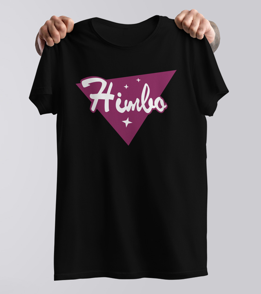 Himbo Triangle Starry Design M J Says Things T-Shirt