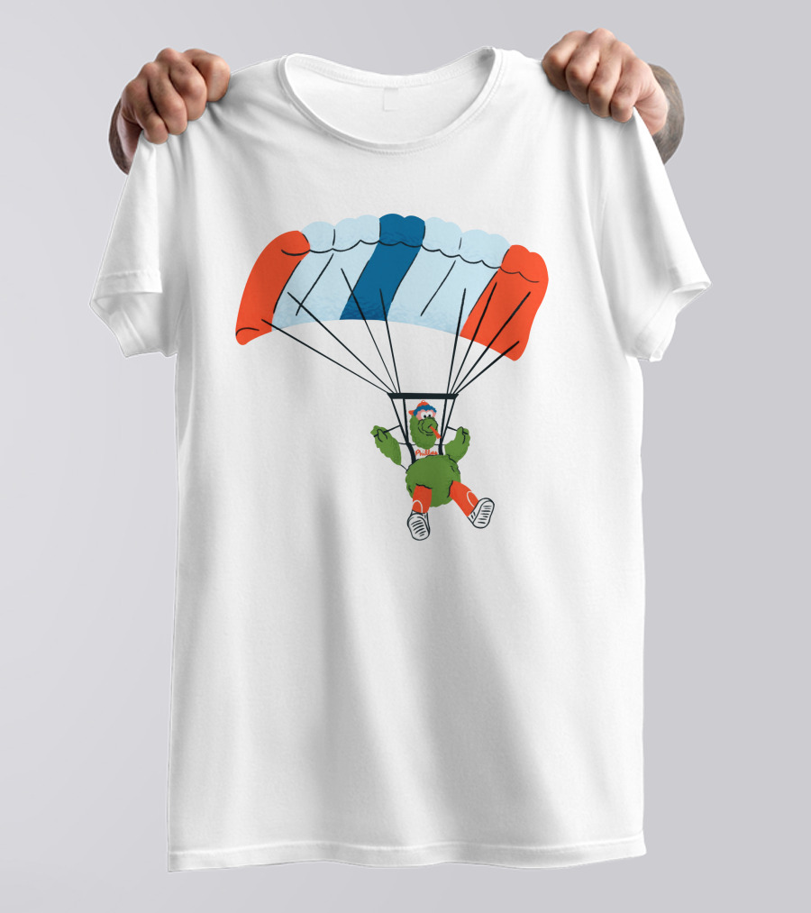 Baseballin Parachuting Mascot On Our Way To A 162-0 Season T-Shirt