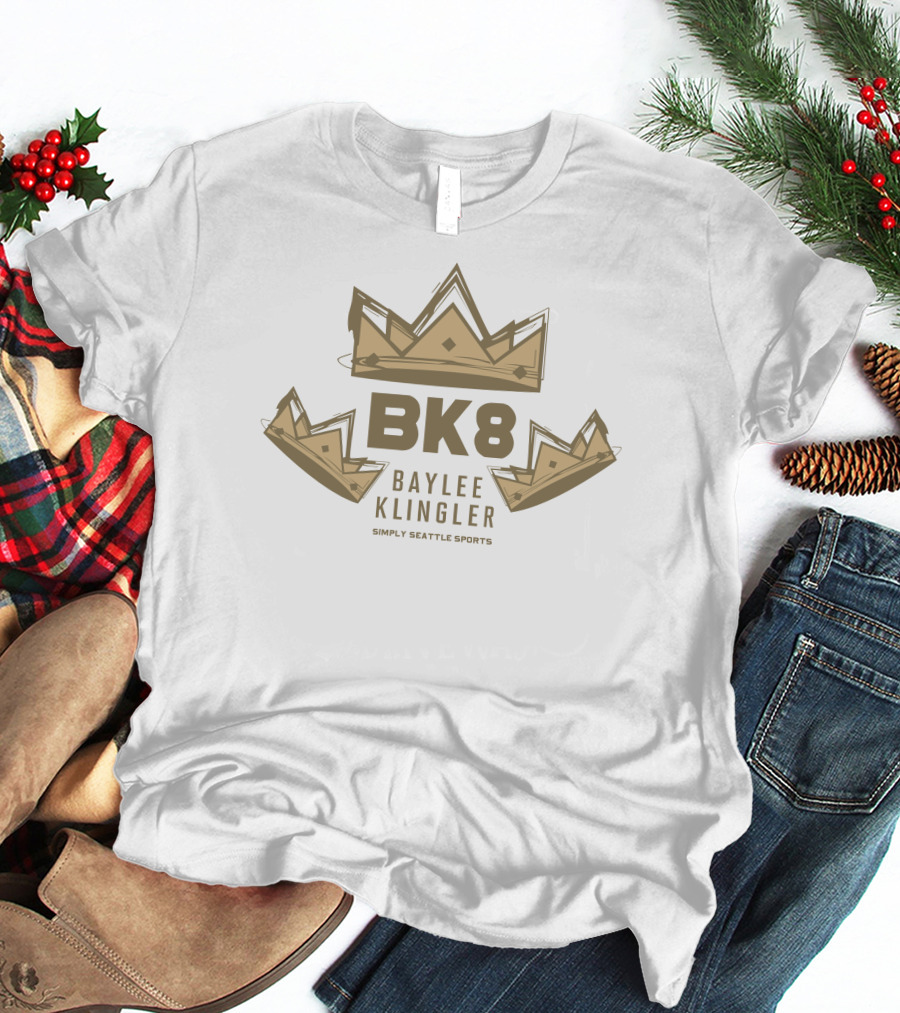 BK8 Baylee Klingler Simply Seattle Sports Crown T-Shirt