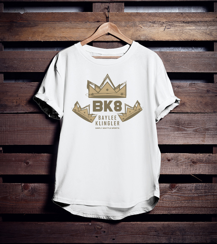 BK8 Baylee Klingler Simply Seattle Sports Crown T-Shirt
