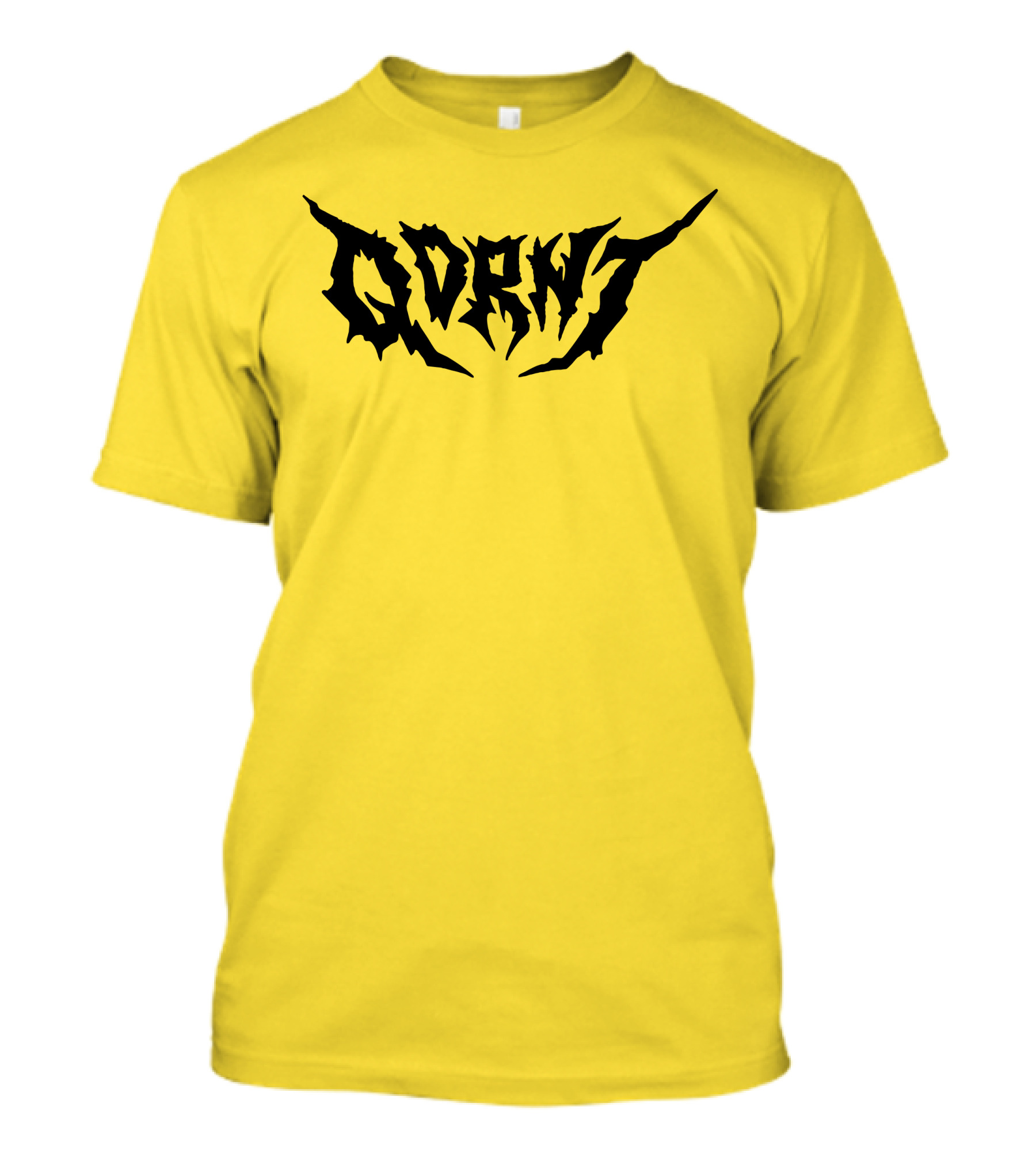 Qdrnt Gothic Style Text With Jagged Font T-Shirt