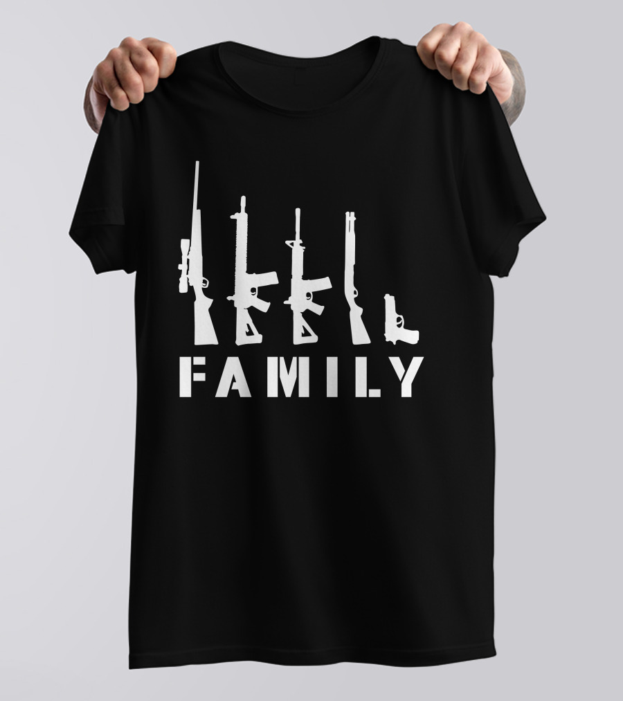 FAMILY Gun Silhouettes Collection T-Shirt