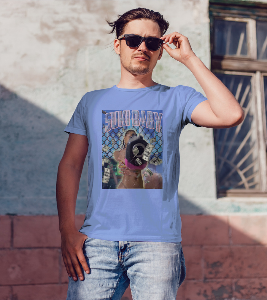 Suki Baby Money And Glamour Urban Aesthetic T-Shirt