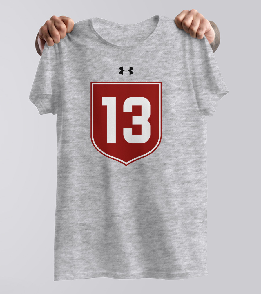 13 Under Armour Red Shield T-Shirt
