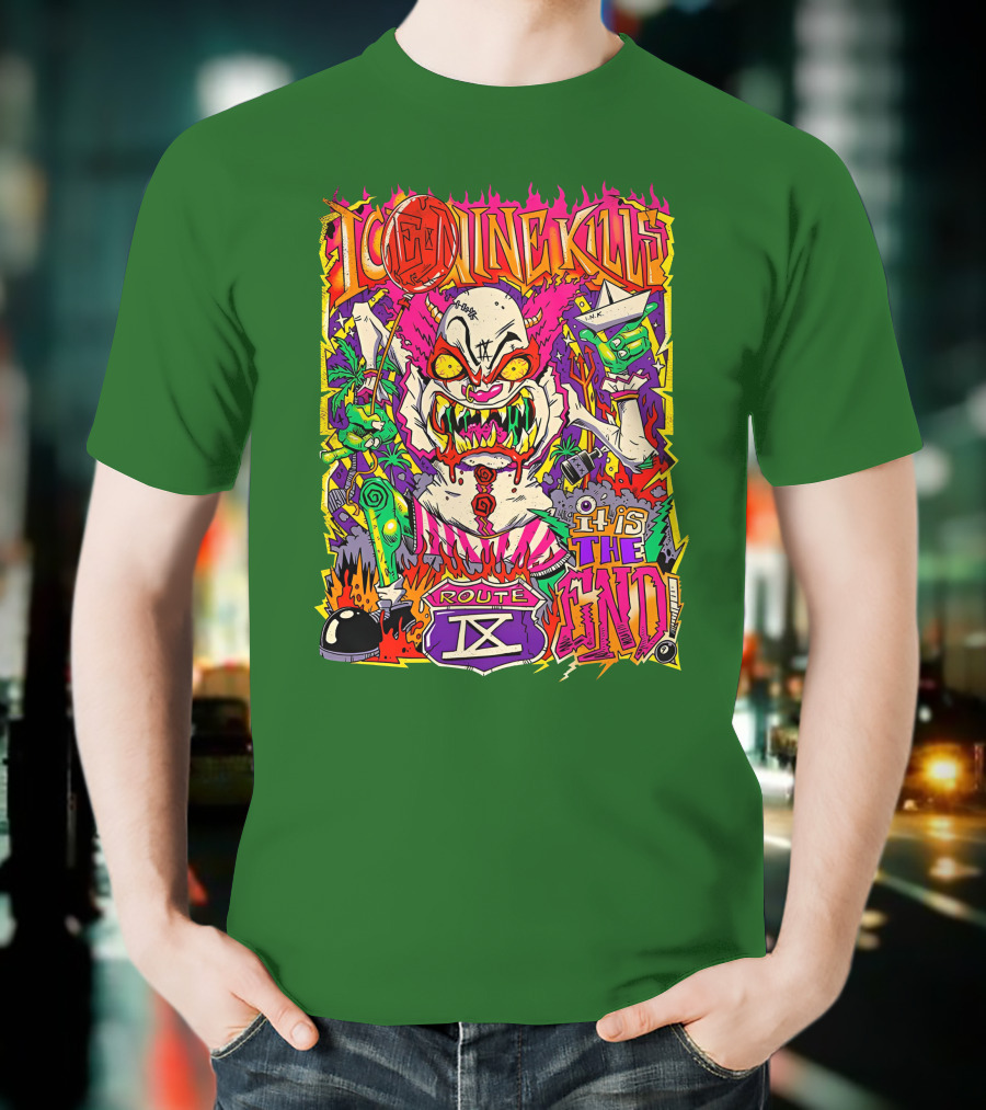 Ice Nine Kills Zombie Clown Route IX It’s The End T-Shirt