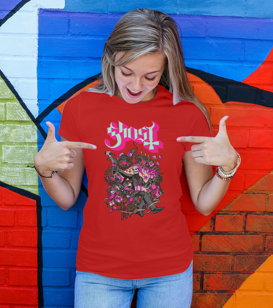 Ghost Holiday Skeleton Festivus T-Shirt