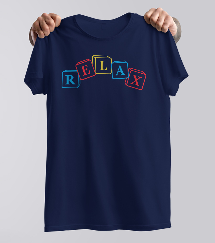 Relax Kid’s Block Toy Cubes T-Shirt