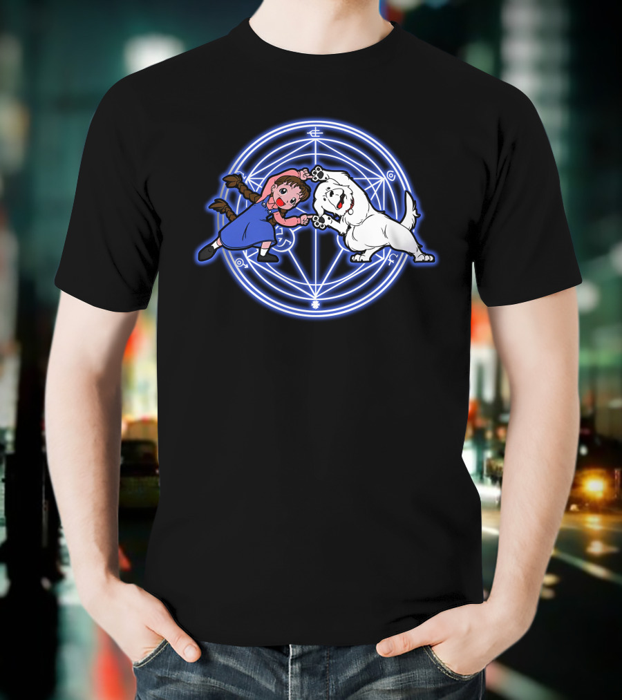 Nina Tucker Fusion Circle Fullmetal Alchemist Crossover T-Shirt