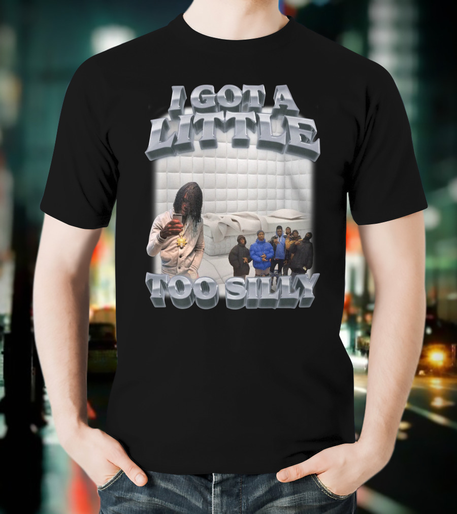 I Got A Little Too Silly Padded Room Selfie Group Posing T-Shirt