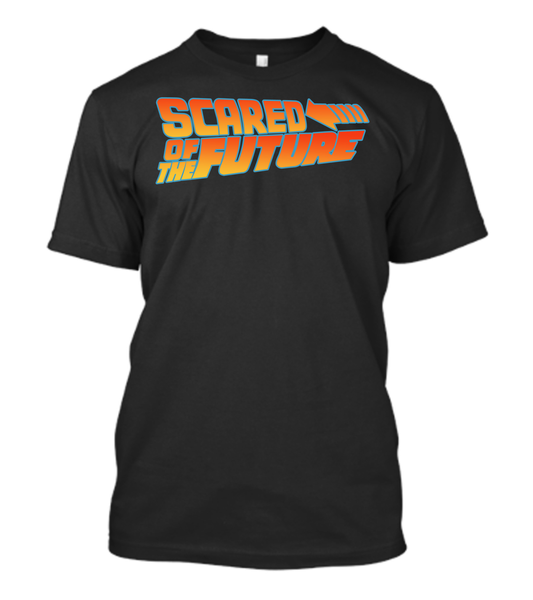 Scared Of The Future Back To The Future T-Shirt
