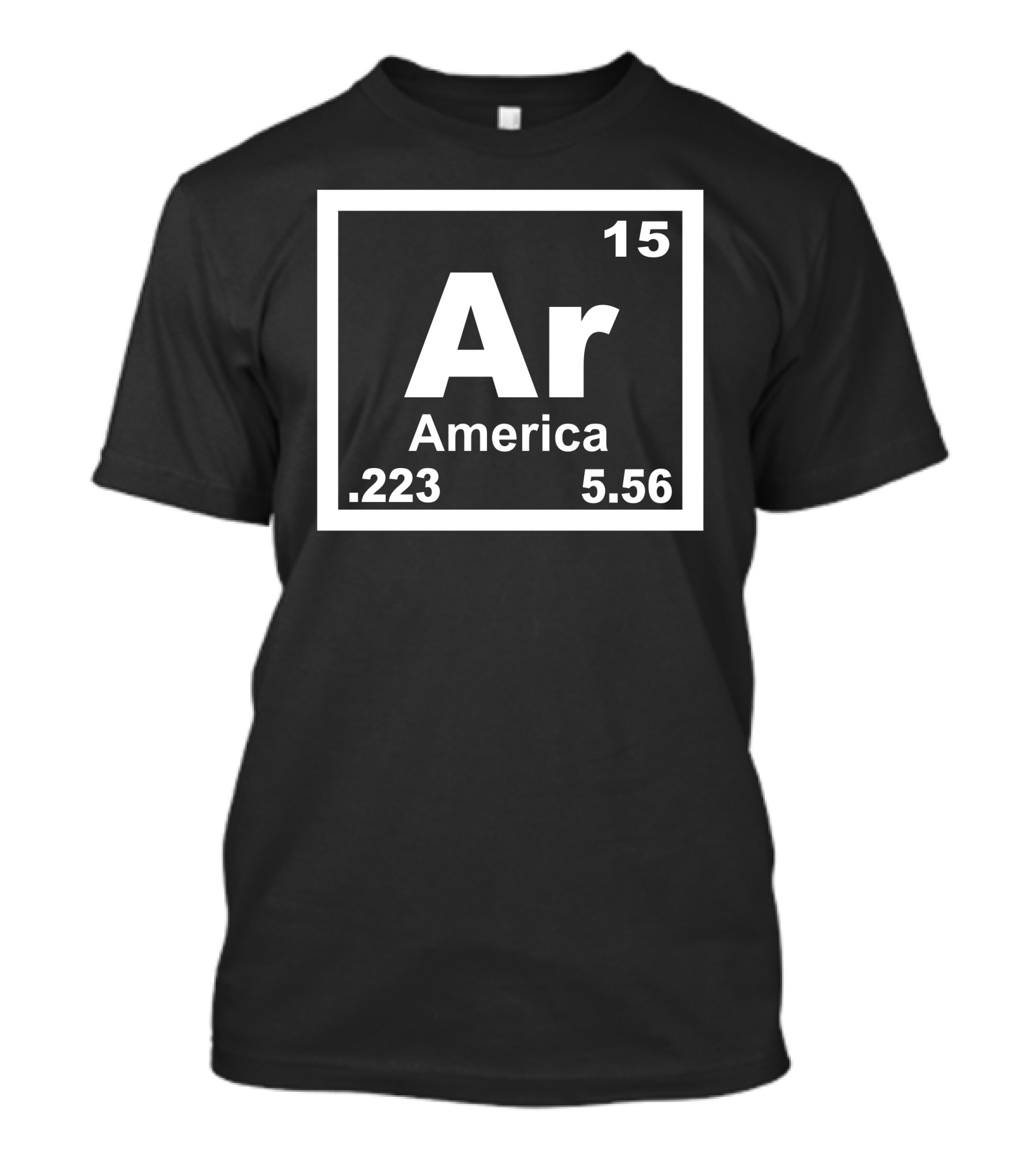 15 Ar America .223 5.56 Elements T-Shirt