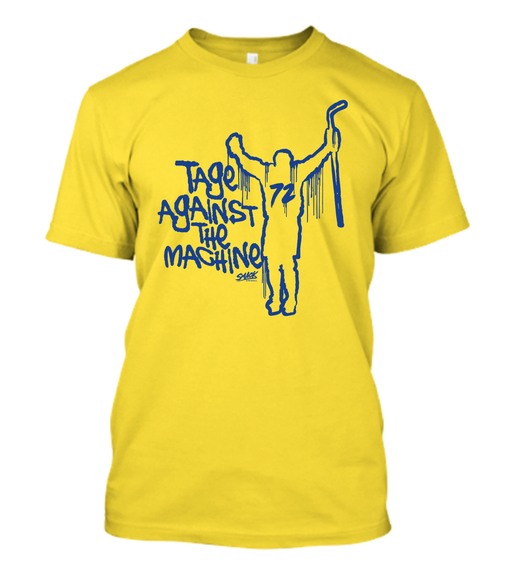 Tage Against The Machine 72 Hockey Silhouette Smack T-Shirt