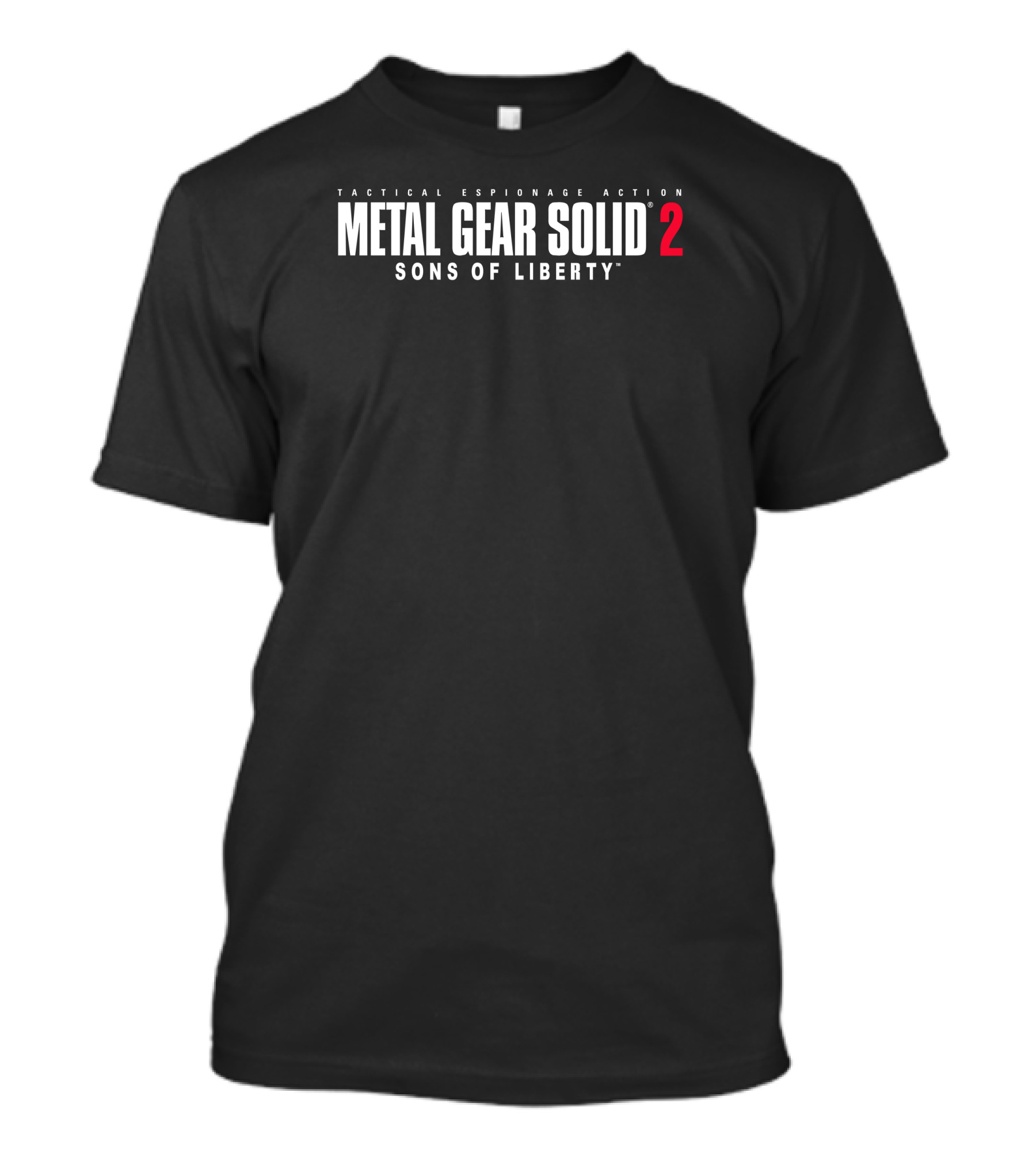 Metal Gear Solid 2 Sons Of Liberty Tactical Espionage Action T-Shirt