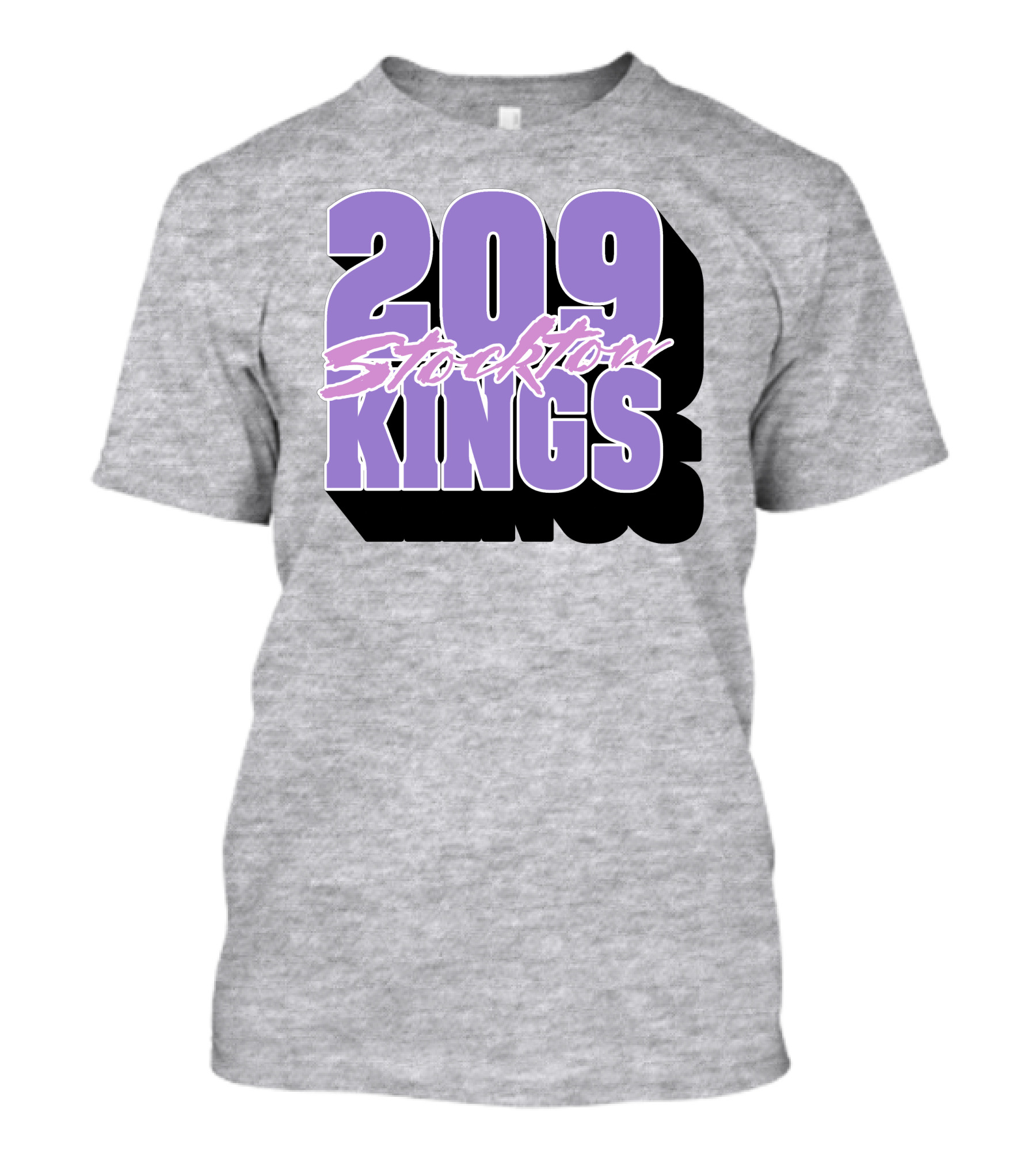 209 Stockton Kings Basketball Team T-Shirt
