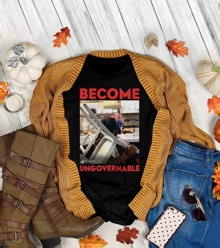 Become Ungovernable Waffle House Chair Incident T-Shirt