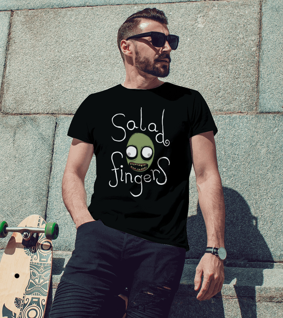 Salad Fingers Creepy Character T-Shirt