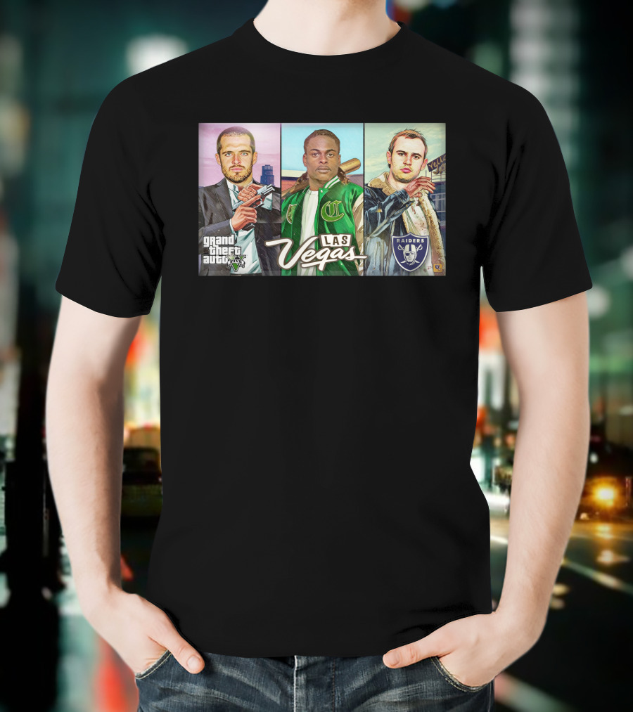 Grand Theft Auto V Las Vegas Raiders T-Shirt
