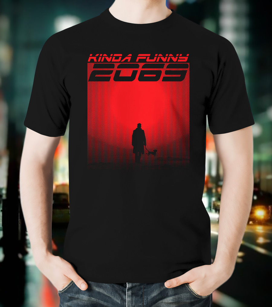 Kinda Funny 2065 Video Game Culture Film Television Comics T-Shirt