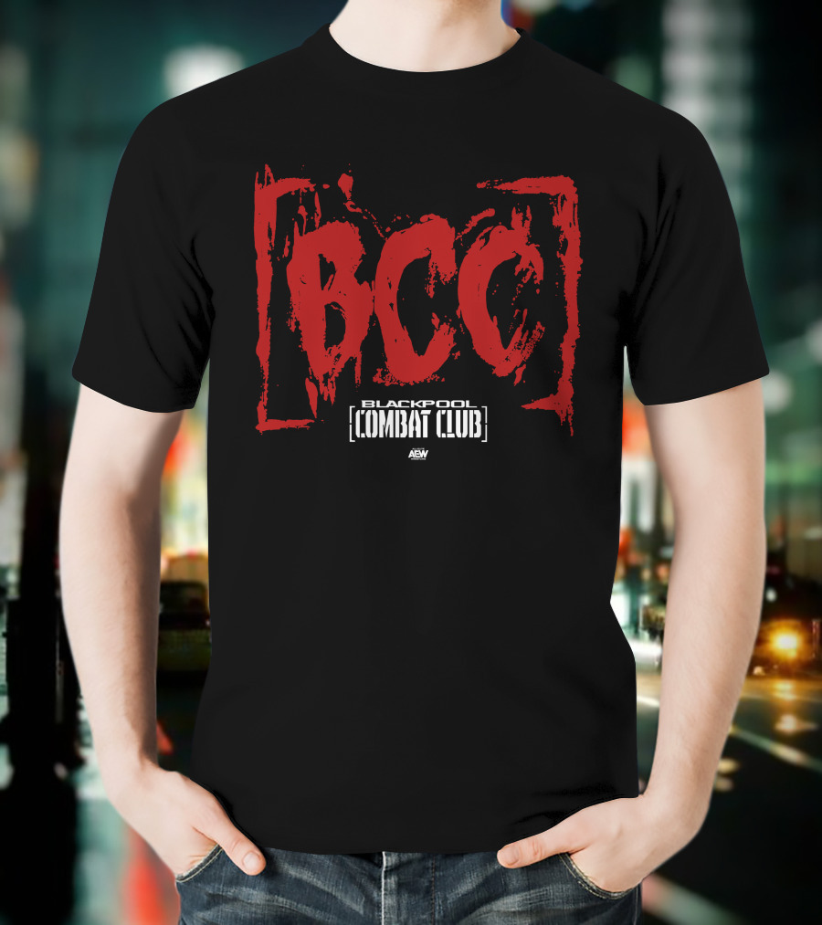 AEW All Elite Wrestling BCC Blackpool Combat Club Aftermath T-Shirt