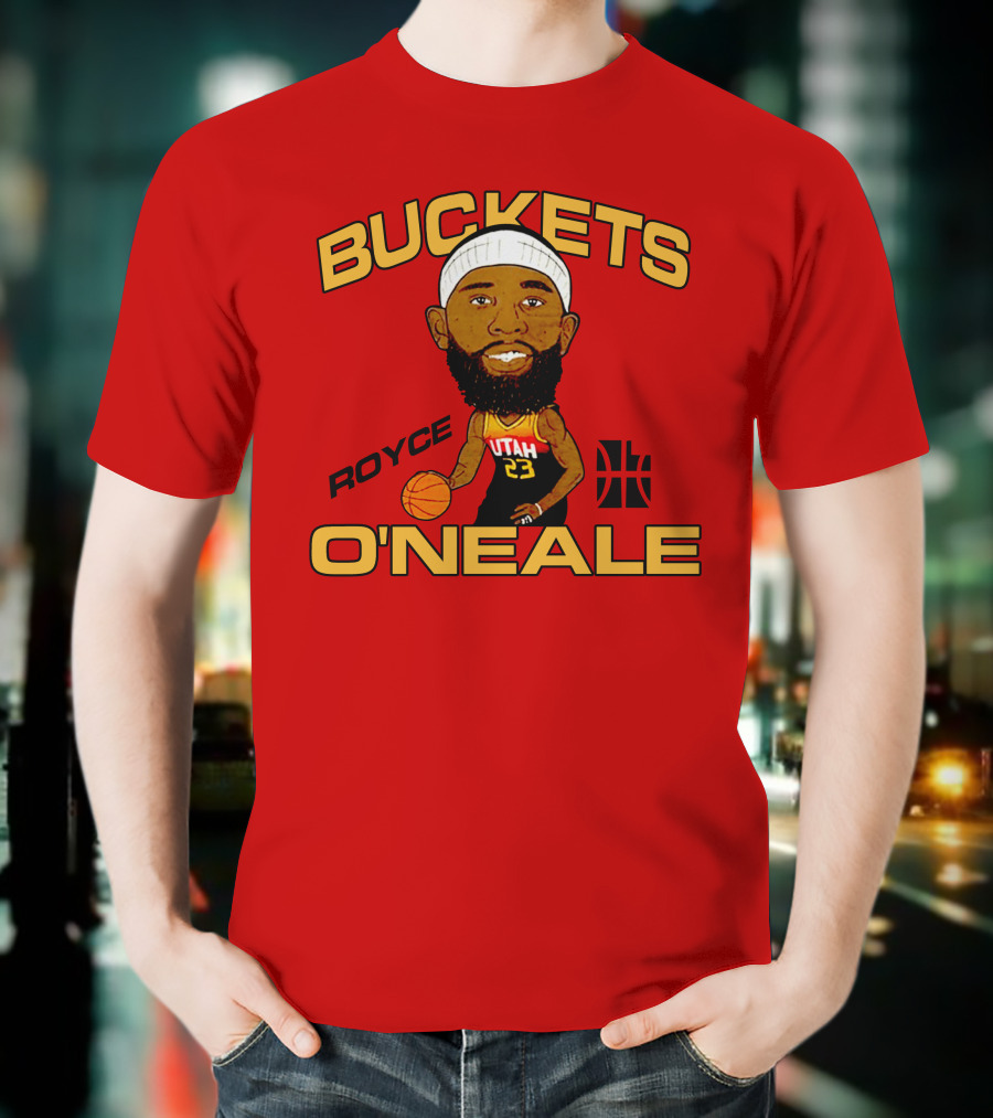 Buckets Royce O’neale Utah Basketball T-Shirt