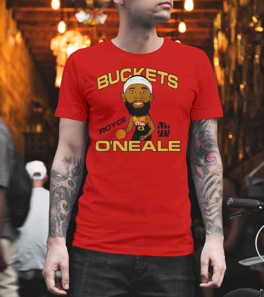 Buckets Royce O’neale Utah Basketball T-Shirt
