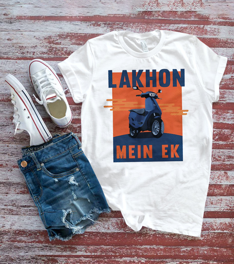 Lakhon Mein Ek Ola Electric Scooter T-Shirt