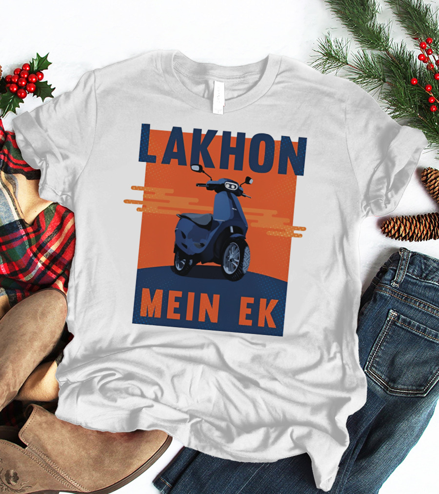 Lakhon Mein Ek Ola Electric Scooter T-Shirt