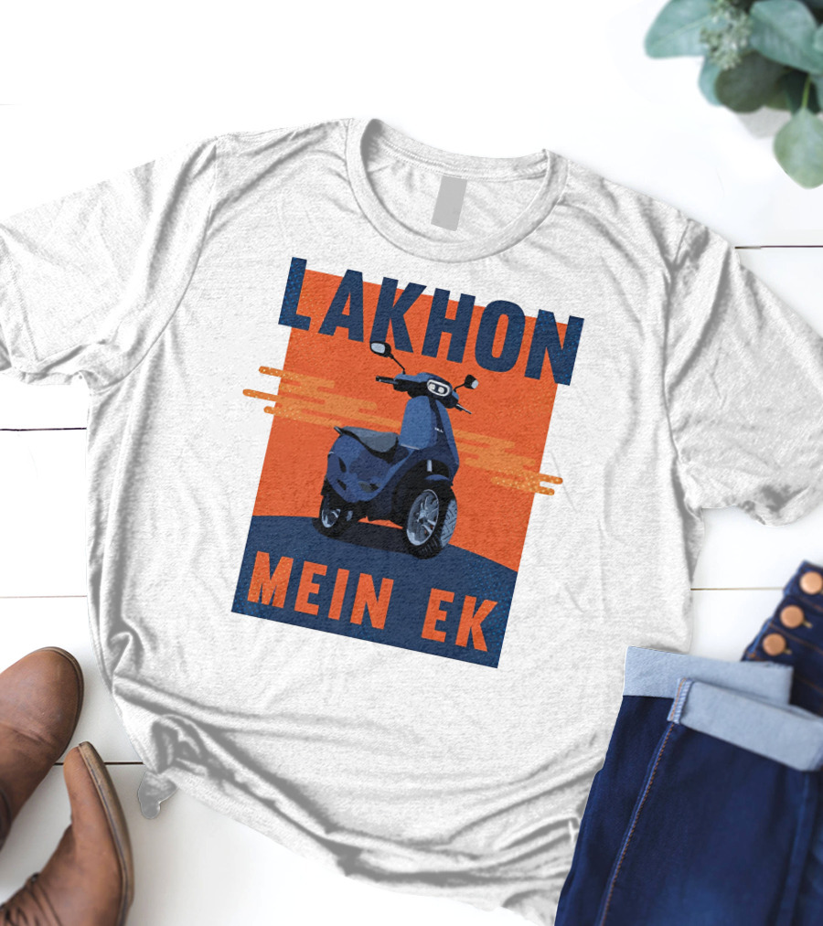 Lakhon Mein Ek Ola Electric Scooter T-Shirt