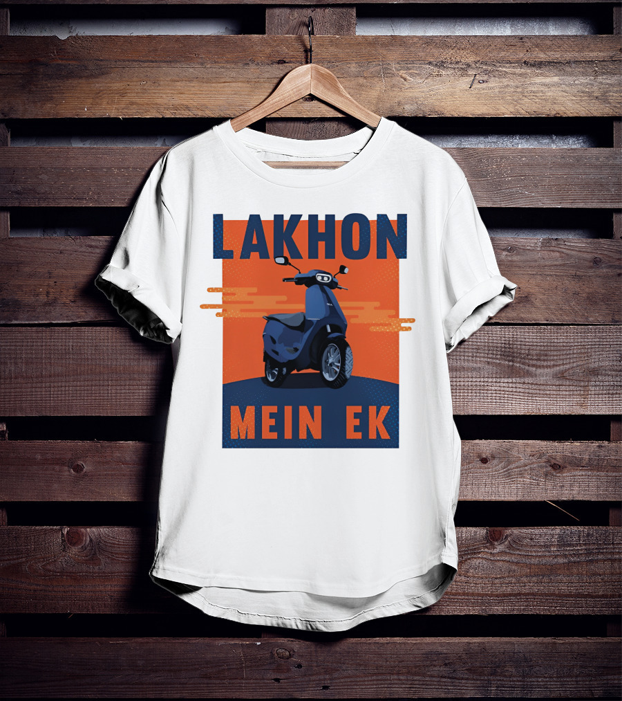 Lakhon Mein Ek Ola Electric Scooter T-Shirt