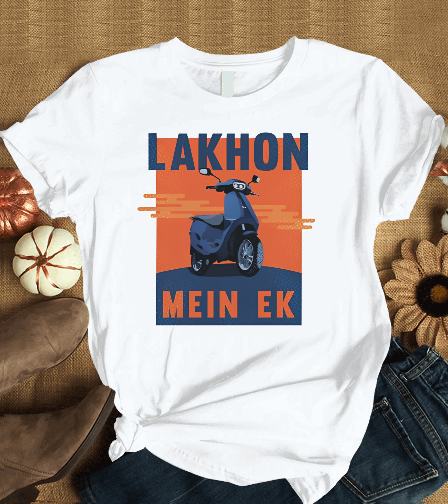 Lakhon Mein Ek Ola Electric Scooter T-Shirt