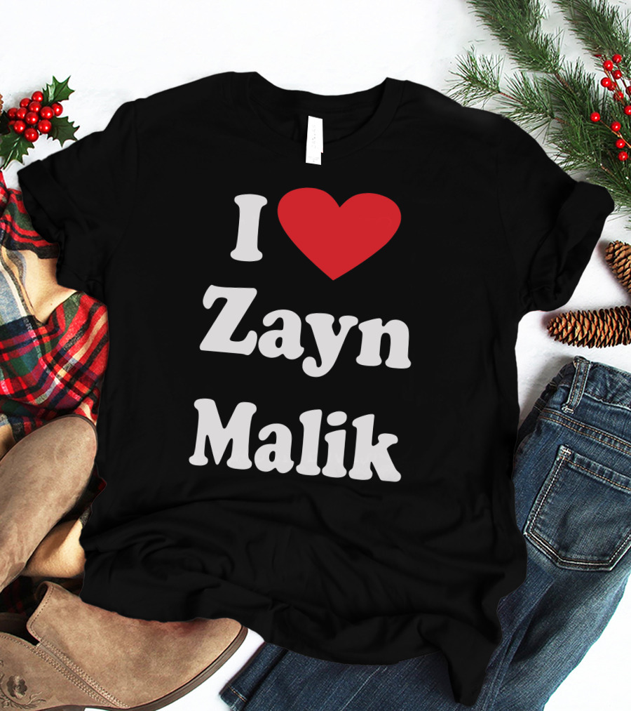 I Love Zayn Malik Alez Fireinside T-Shirt