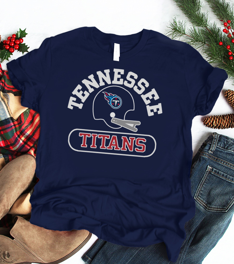 Jason Mccourty Tennessee Titans Helmet T-Shirt