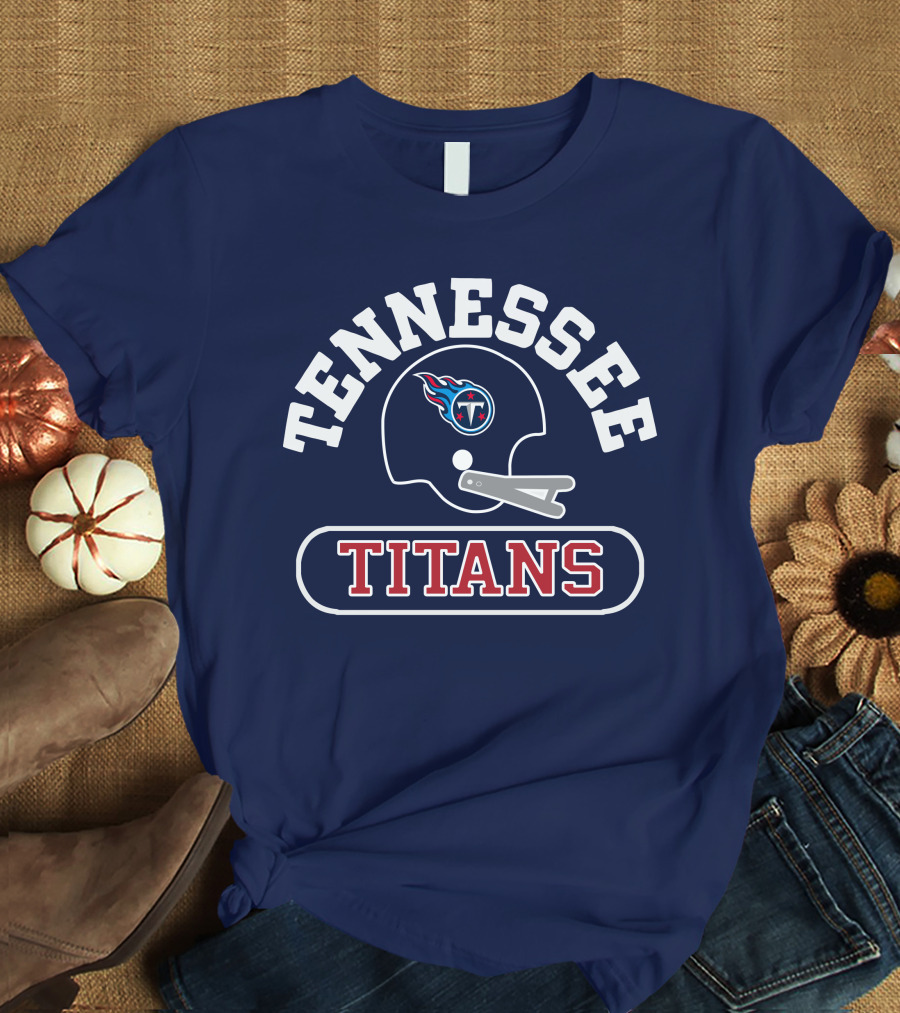 Jason Mccourty Tennessee Titans Helmet T-Shirt