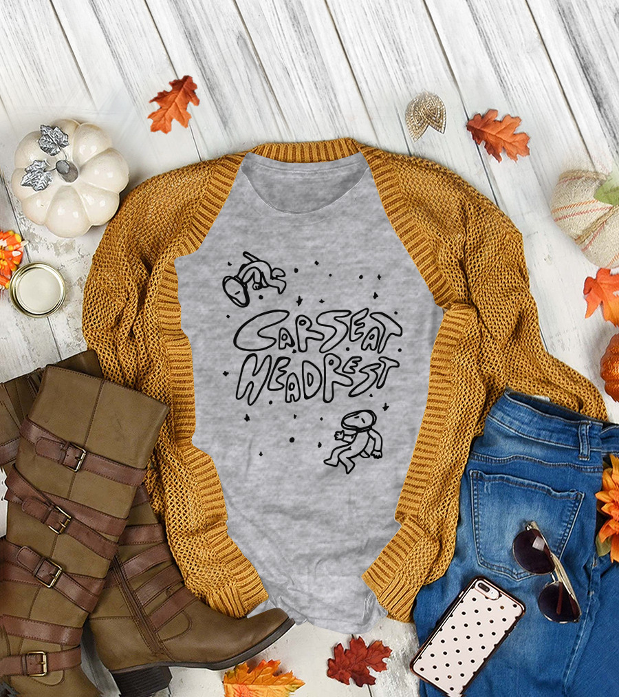 Carseatheadrest Merch How To Leave Town Space T-Shirt