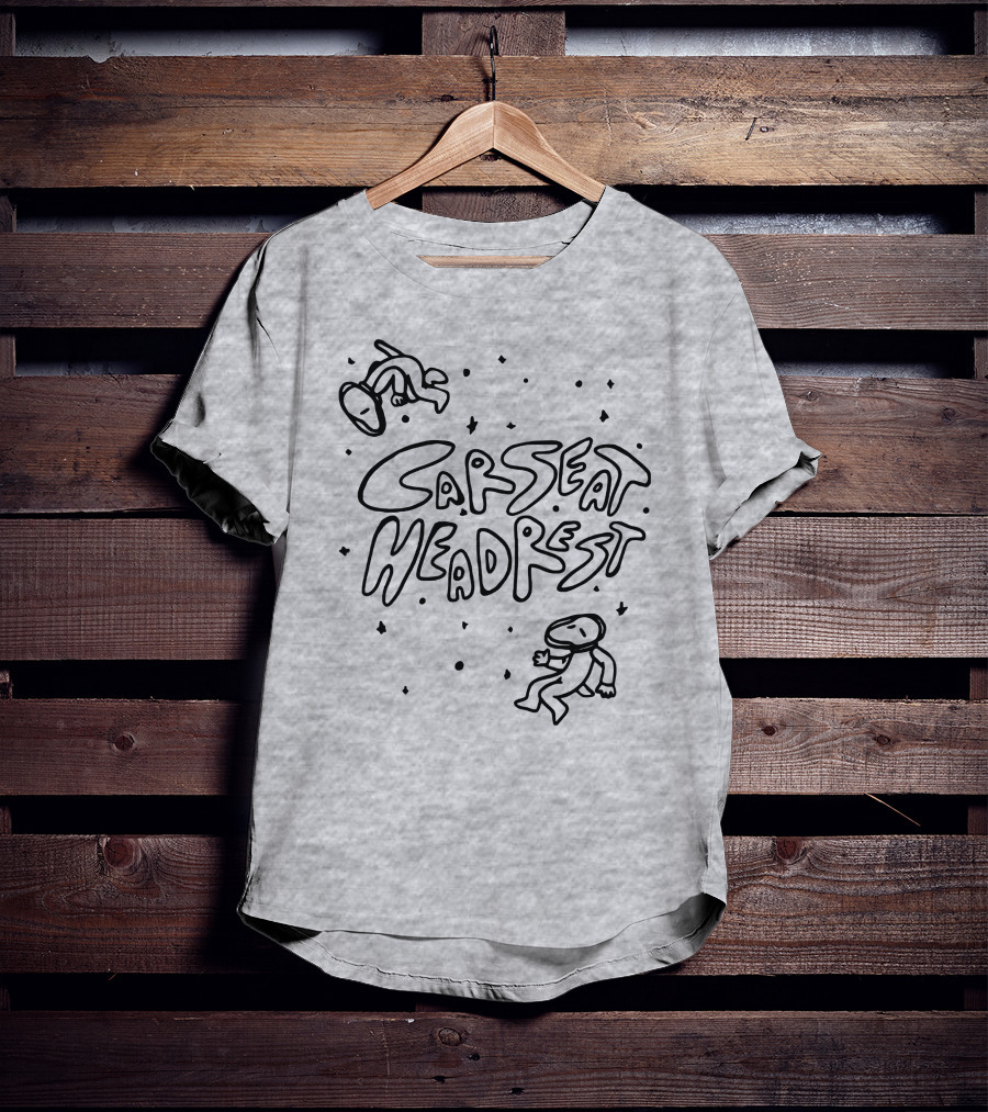 Carseatheadrest Merch How To Leave Town Space T-Shirt