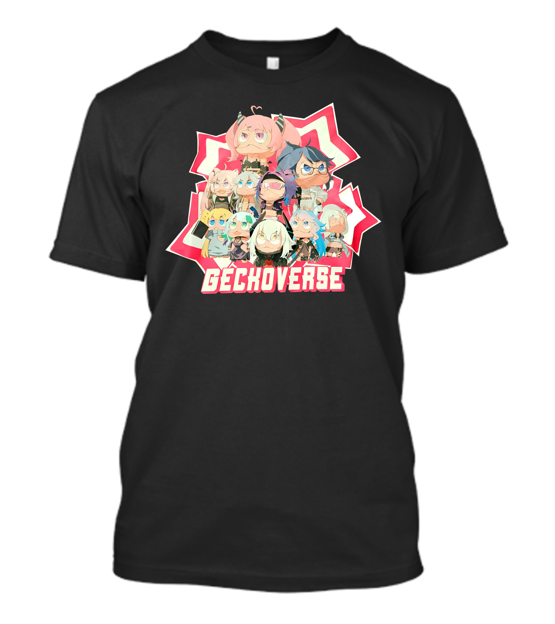 Mamavale Zentreya Geckoverse Animated Characters Compilation T-Shirt