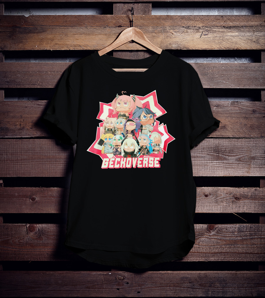 Mamavale Zentreya Geckoverse Animated Characters Compilation T-Shirt