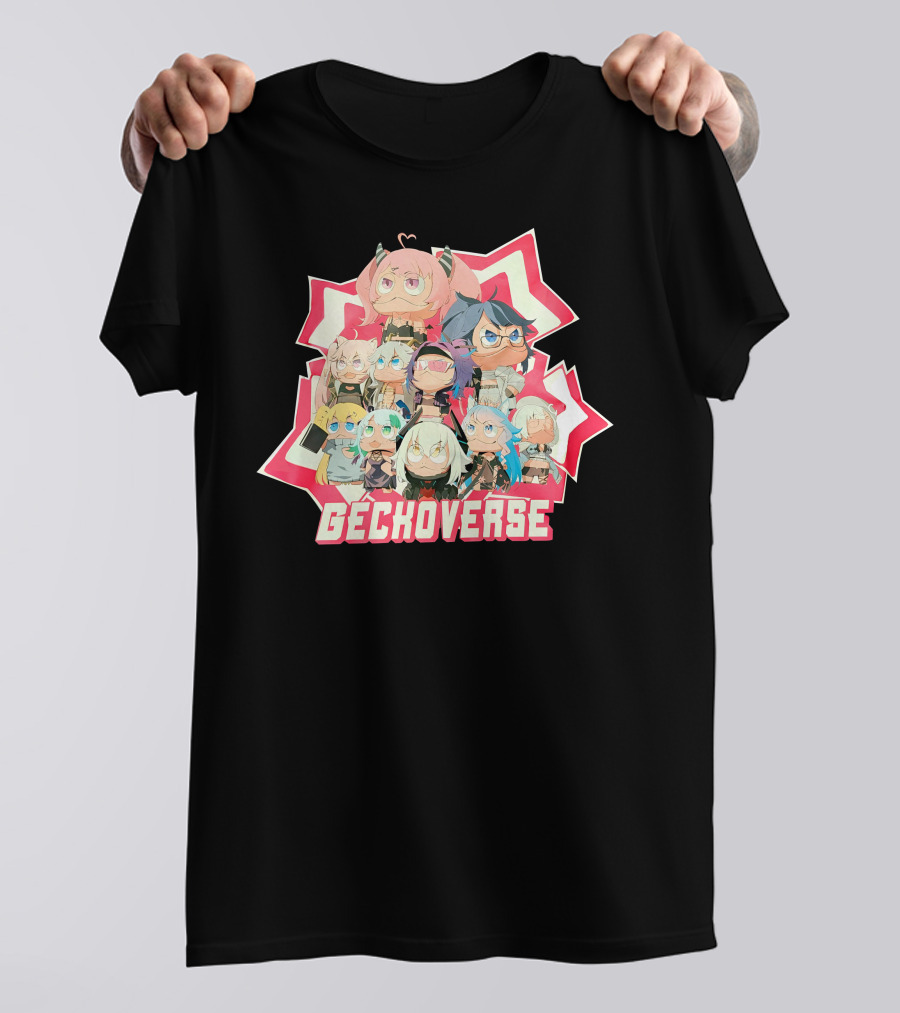 Mamavale Zentreya Geckoverse Animated Characters Compilation T-Shirt