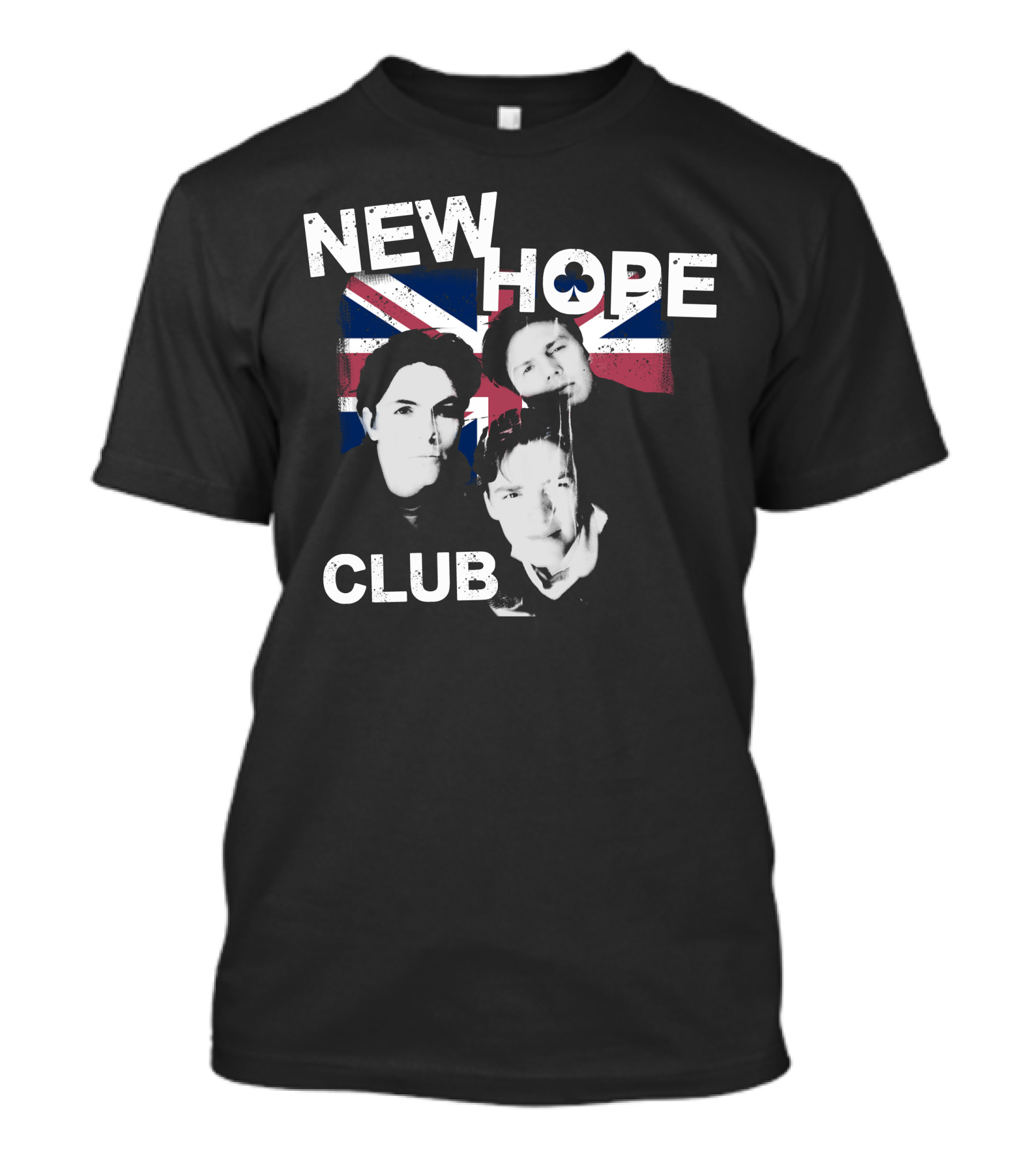 Newhopeclub Merch NHC Union Jack Faces T-Shirt